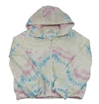 Barevná šusťáková jarní bunda s kapucí F&F