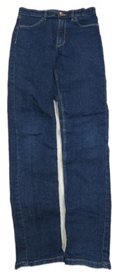 Tmavomodré skinny rifle H&M