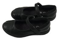 Černé kožené boty Clarks vel.30