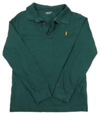 Zelené polo triko Next