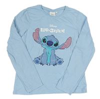 Světlemodré triko se Stitchem Disney