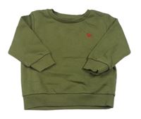 Khaki mikina s dinem Next