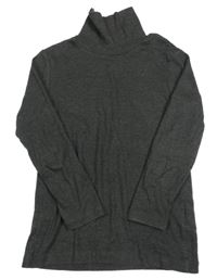 Tmavošedé triko s rolákem H&M