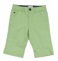 Světlezelené plátěné chino kraťasy Jasper Conran 