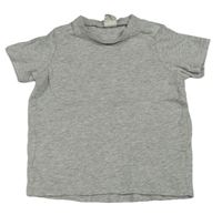 Šedé melírované tričko H&M