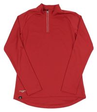 Červená funknčí sportovní mikina Pro Touch