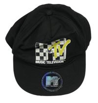 Černá kšiltovka s potiskem MTV 