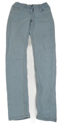 Světlemodré skinny teplákové rifle YIGGA