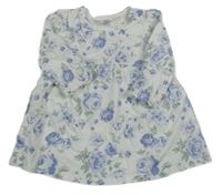 Bílé šaty s růžemi F&F