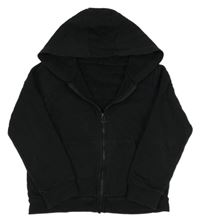 Černá propínací mikina s kapucí George