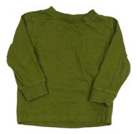 Khaki triko s kapsou Next