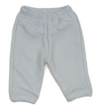 Světlemodré žebrované tepláky