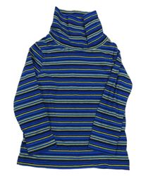 Safírovo-černo-žlutý pruhovaný rolák Lupilu