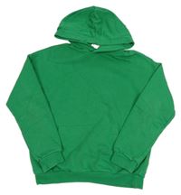 Zelená mikina s kapucí H&M