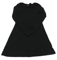 Černé bavlněné šaty H&M