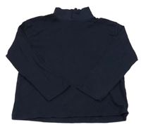 Tmavomodrý rolák Zara