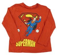 Červené triko se Supermanem