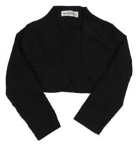 Černé šusťákové bolerko