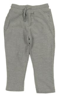 Šedé melírované tepláky Next