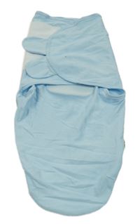 Světlemodrá bavlněná rychlozavinovačka 