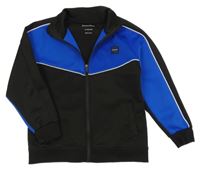 Černo-modrá sportovní propínací mikina Primark