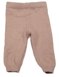 Růžové pletené tepláky Matalan