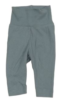 Šedomodré lehké tepláky 