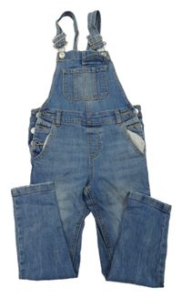 Světlemodré laclové skinny rifle Zara