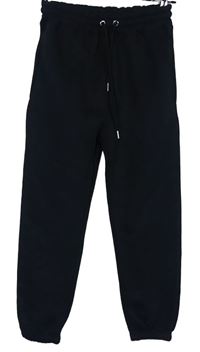 Dámské černé cuff tepláky Stylewise 