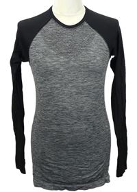 Pánské šedo-černé spodní funkční triko H&M