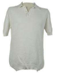 Pánské bílé polo tričko MNG 