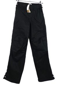 Nové - Dámské černé plátěné volné kalhoty Tally Weijl 