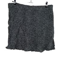 Dámská černo-bílá puntíkovaná sukně Papaya 