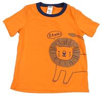 ORanžové tričko se lvem Carter's