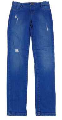 Modré skinny rifle River Island