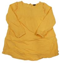 ORanžová mušelínová halenka