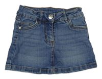 Modrá riflová sukně Tex