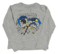 Šedé triko s Batmanem 