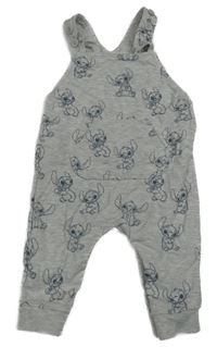 Šedé laclové tepláky se Stitchem George