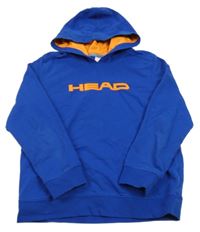 Modrá mikina s kapucí Head 