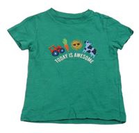 Zelené tričko s farmou Next