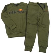 2set - Khaki tepláková souprava Ellesse