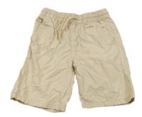 Béžové plátěné kalhoty Kiki&Koko