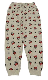 Béžové tepláky s Minnií 