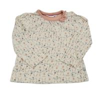 Světlerůžové triko se zajíčky Liegelind