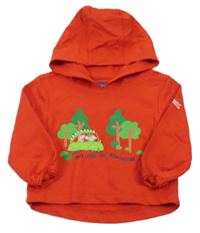 Červená funkční mikina s Tomíkem a kapucí Regatta