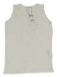 Nové - Bílé tílko s kapsou Zara