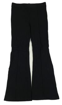 Černé flare legíny s puky H&M