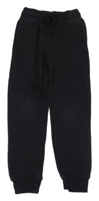 Černé cuff tepláky H&M