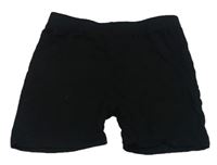 Černé legínové kraťasy 